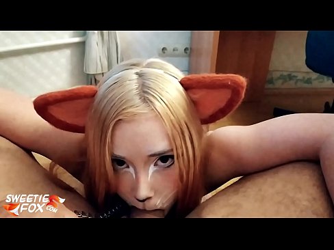 ❤️ Kitsune κατάποση κόκορας και σπέρμα στο στόμα της ️❌ Πορνό βίντεο ❌️
